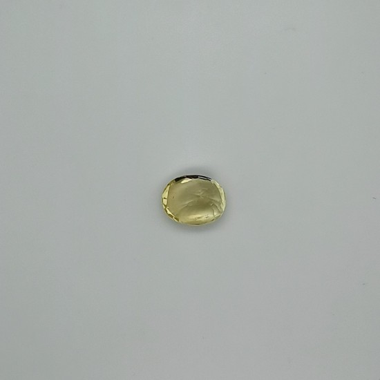 Yellow Sapphire (Pukhraj) 5.62 Ct Lab Tested